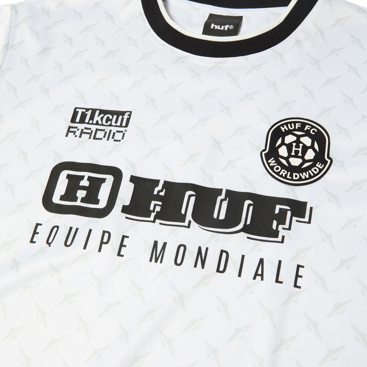 HUF Equipe Mondiale Jersey - White image 2