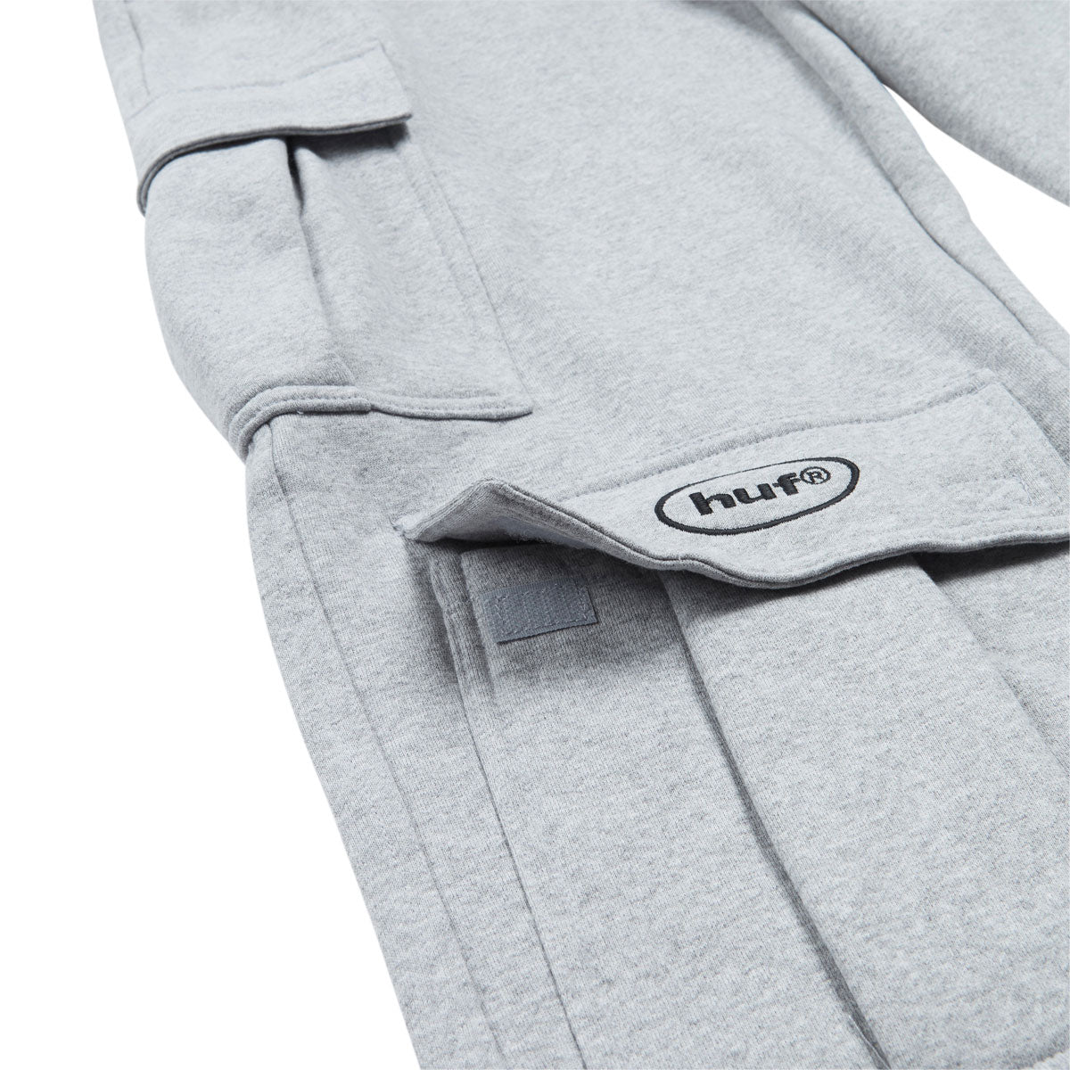 HUF x Pro Club Multi Pocket Sweatpants - Heather Grey image 4