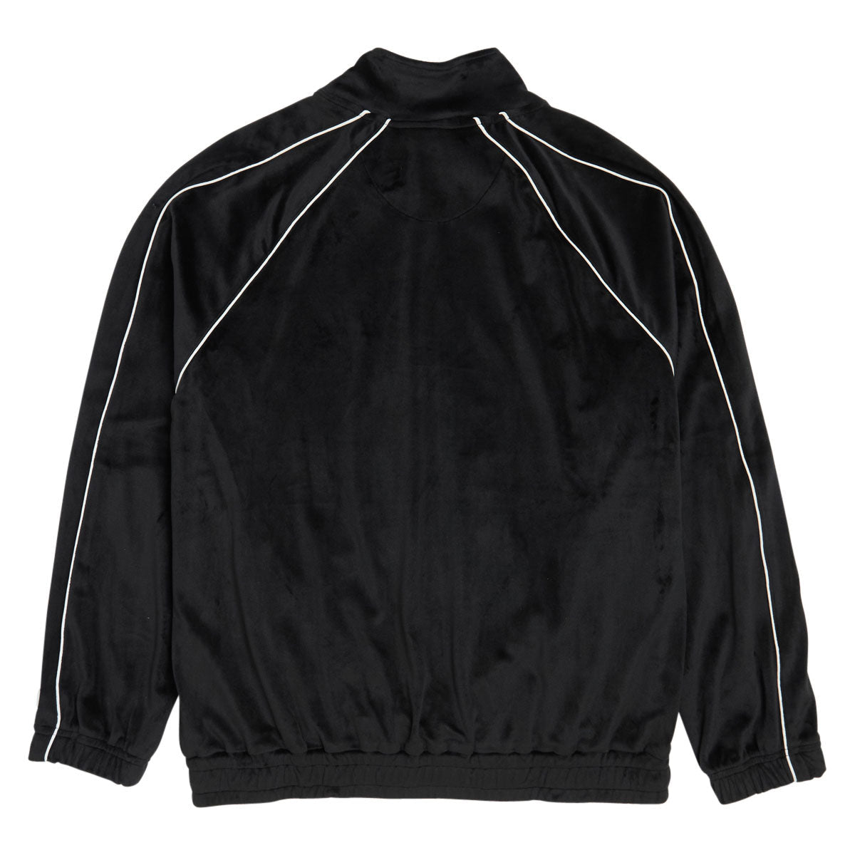 HUF x Pro Club Velour Track Jacket - Black image 2