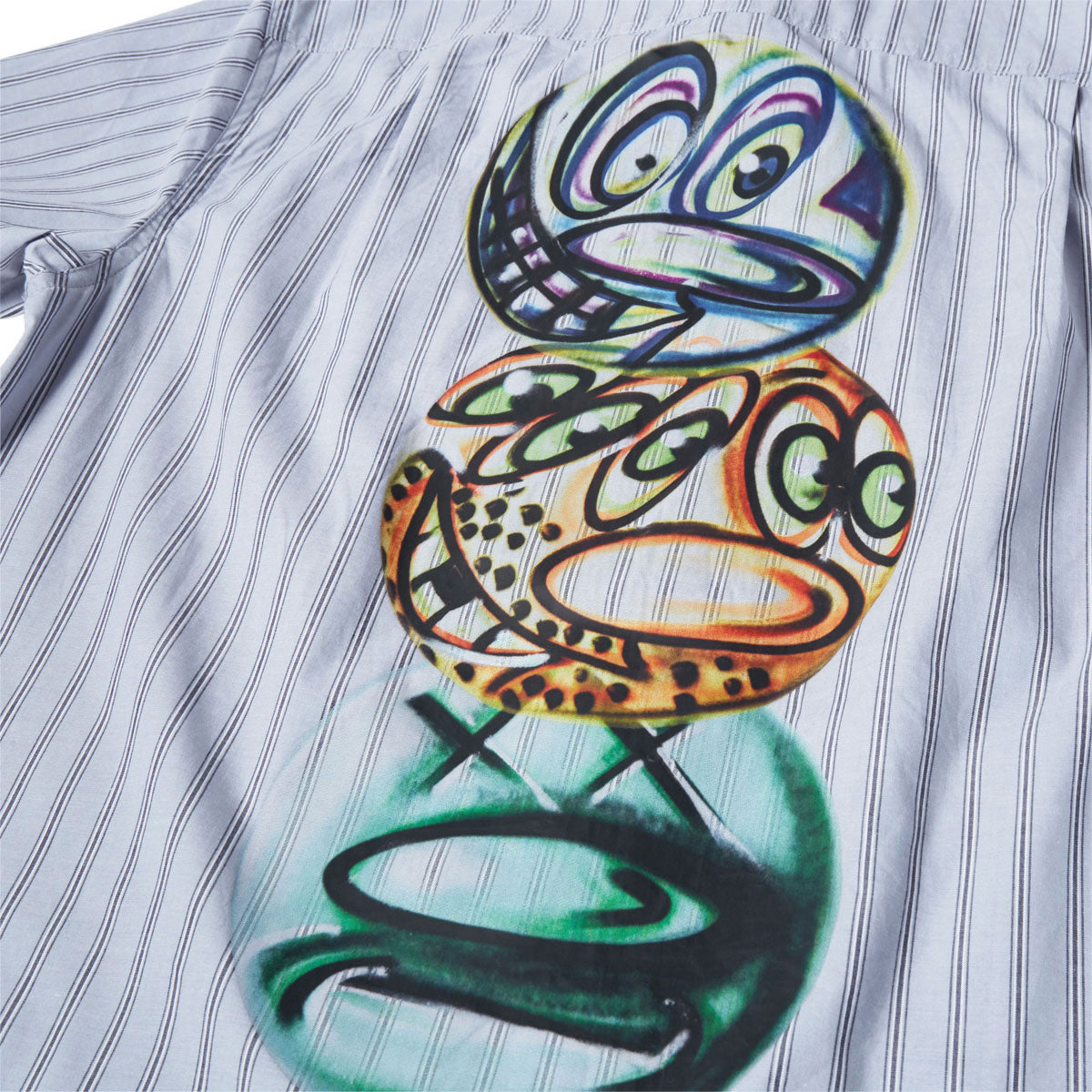 HUF x Kenny Scharf Television Stripe Shirt - Multi image 4