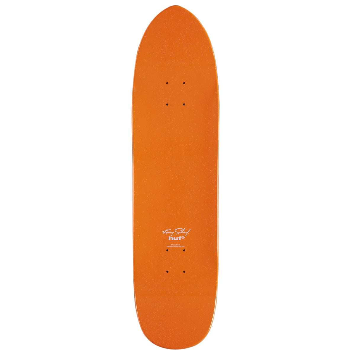 HUF Karbombz Cruiser Skateboard Deck - Orange - 8.50