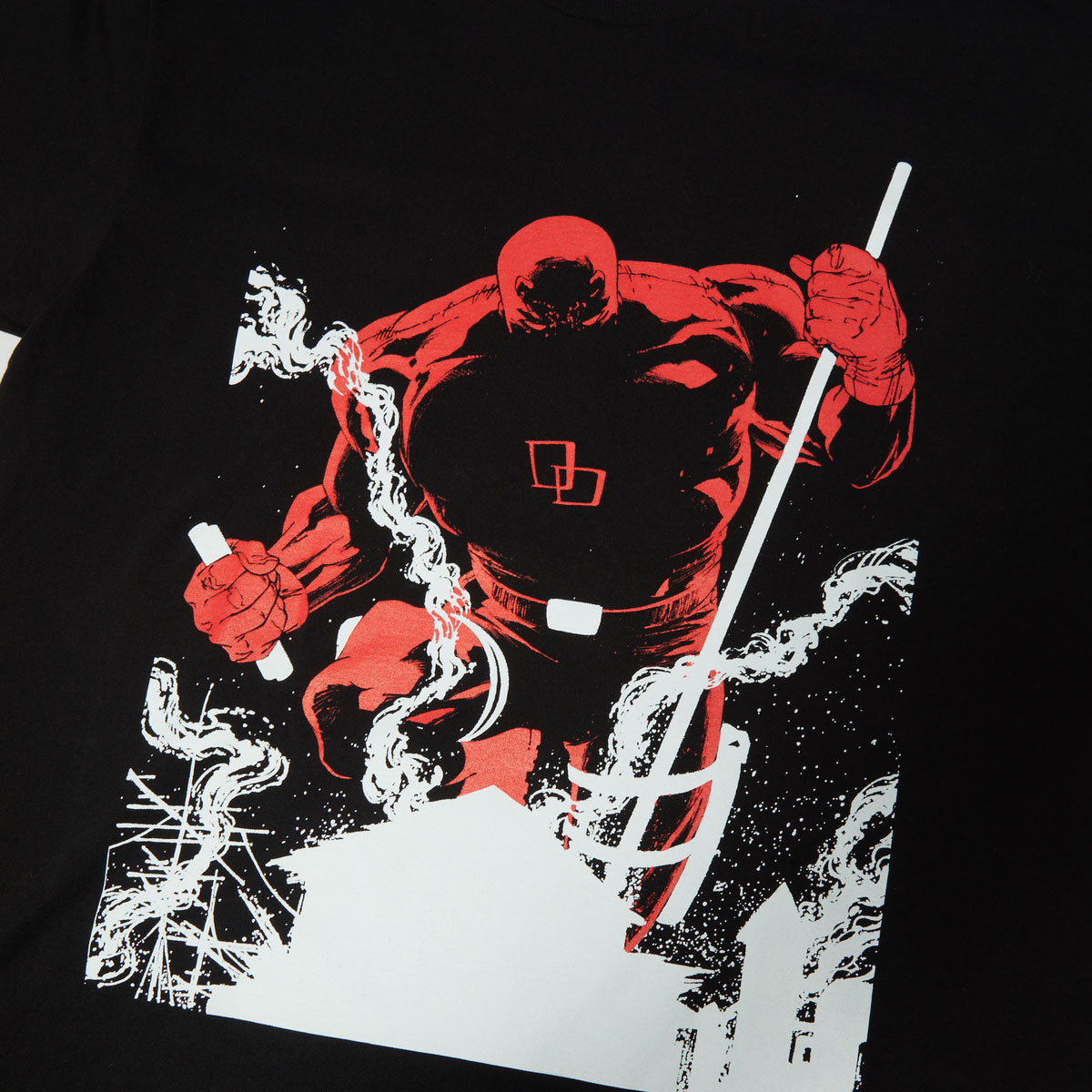 HUF x Marvel Without Fear T-Shirt - Black image 3
