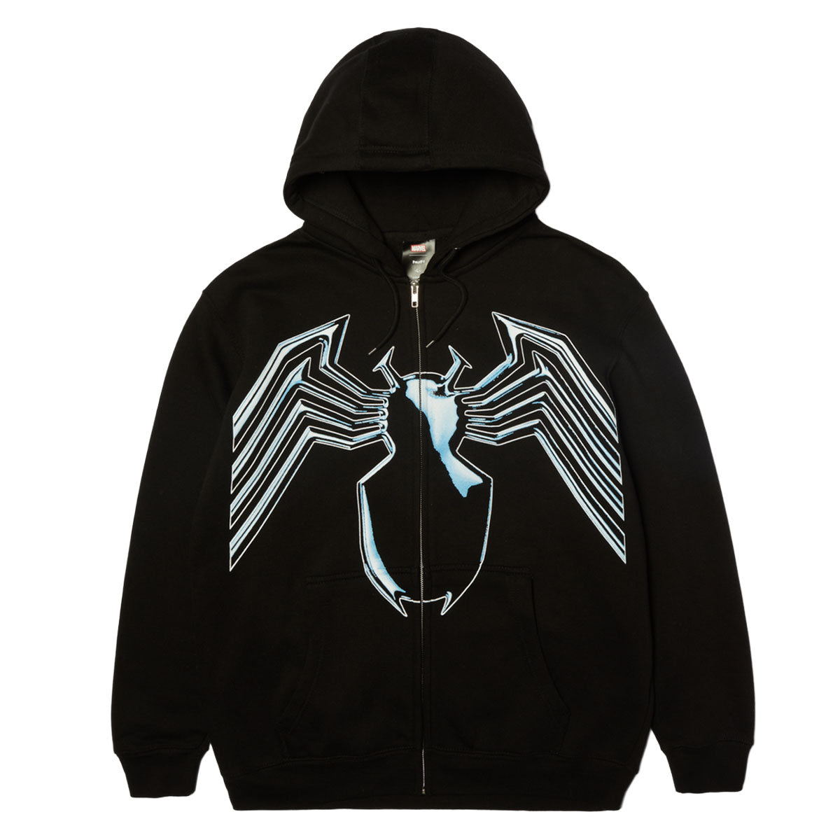 HUF x Marvel Venom Full Zip Hoodie - Black image 1