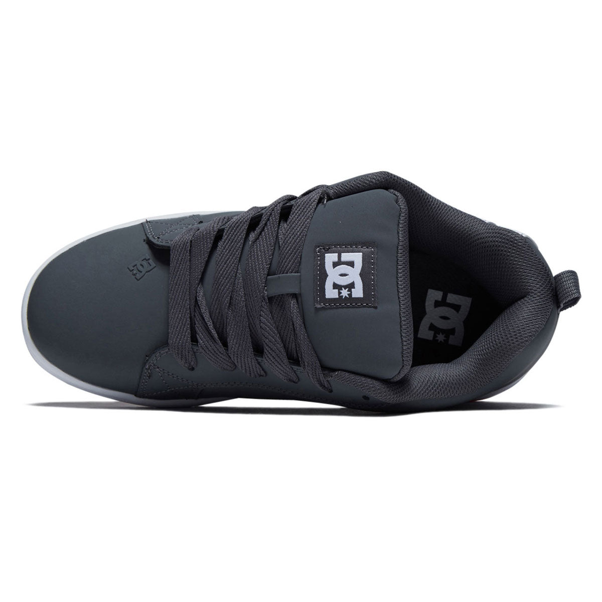 DC Court Graffik Shoes - Grey/White – Daddies Board Shop
