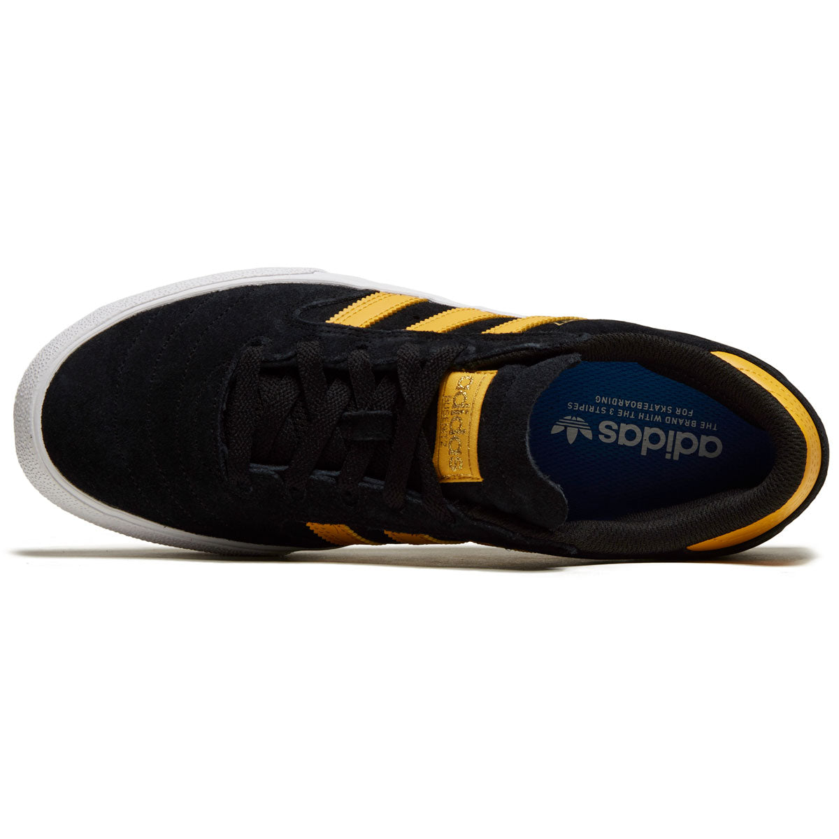 Adidas Busenitz Vulc II Shoes - Core Black/Preloved Yellow/White image 3