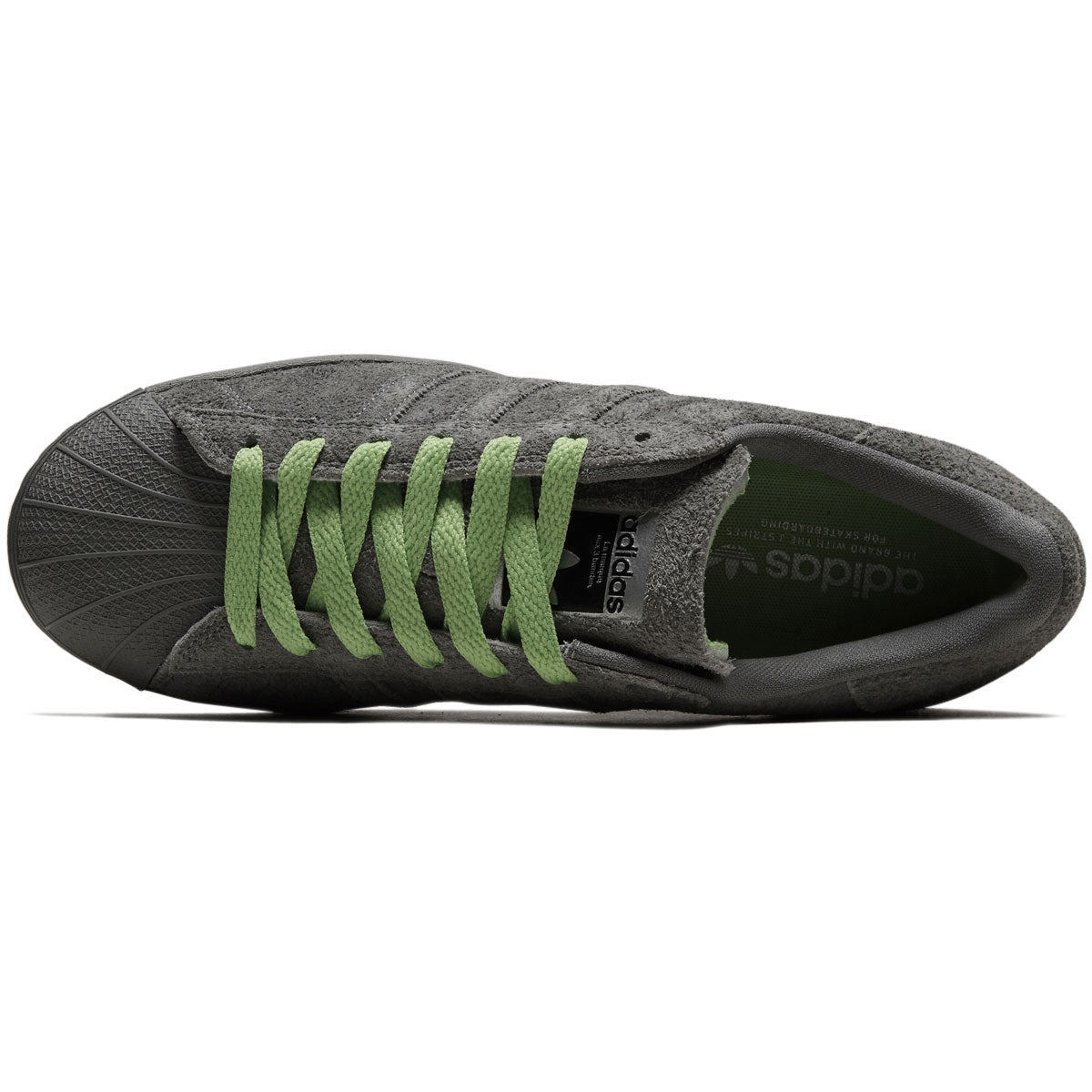 Adidas Superstar ADV Shoes - Grey/Grey/Core Black image 3