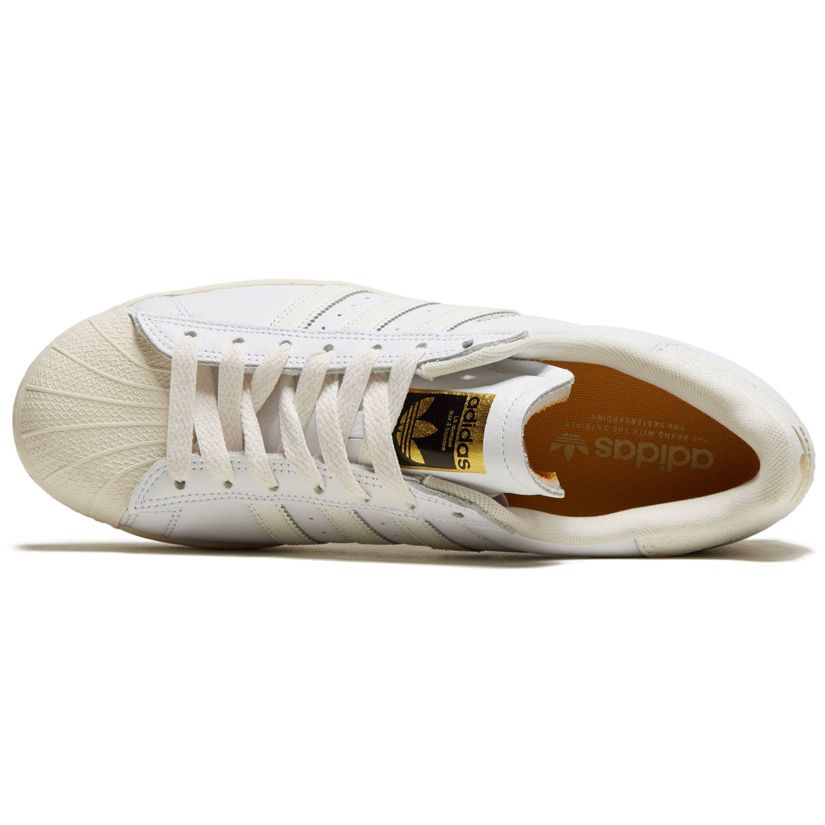 Adidas Superstar ADV Shoes - White/White/Chalk White image 3
