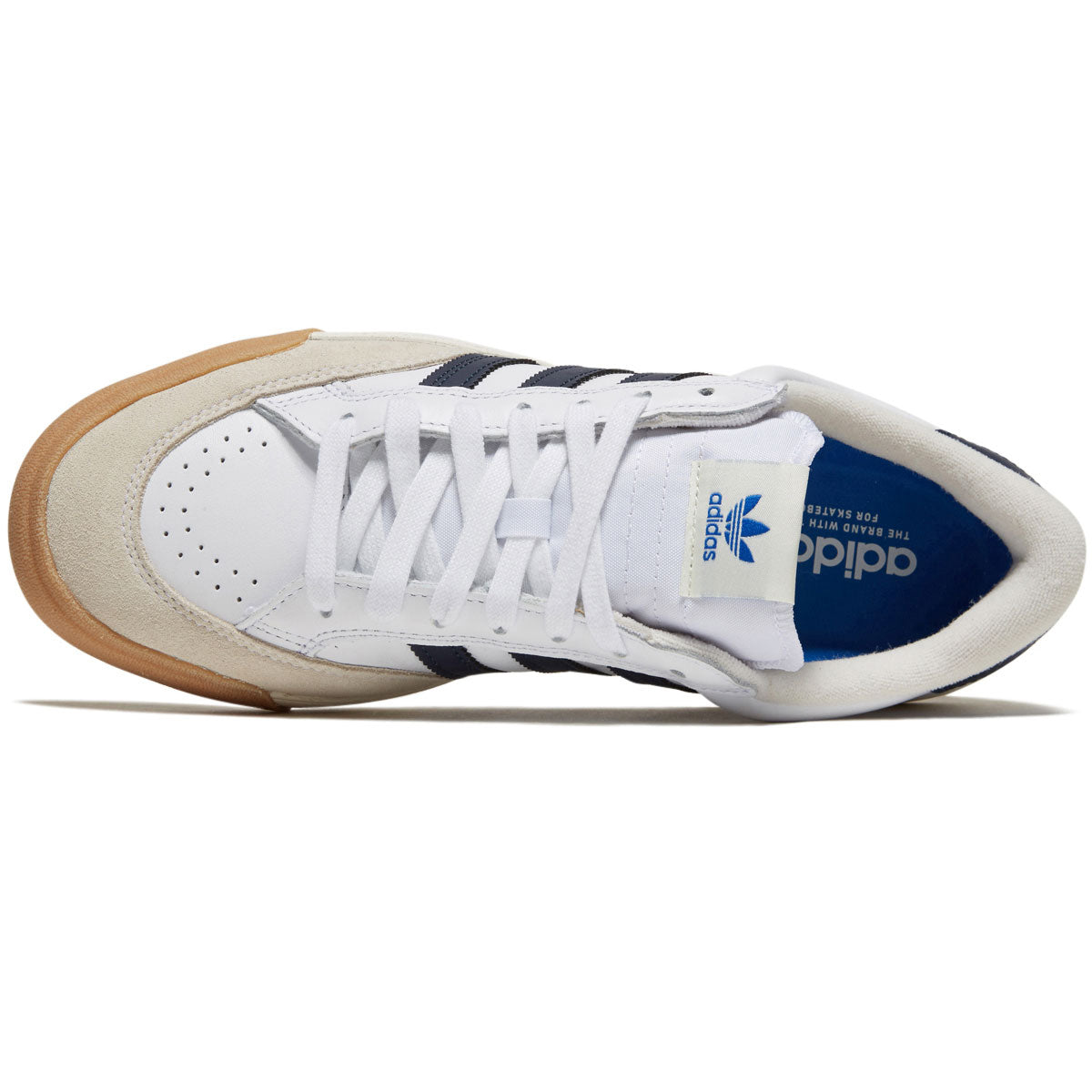 Adidas Nora Shoes - White/Collegiate Navy/Chalk White – Daddies Board Shop