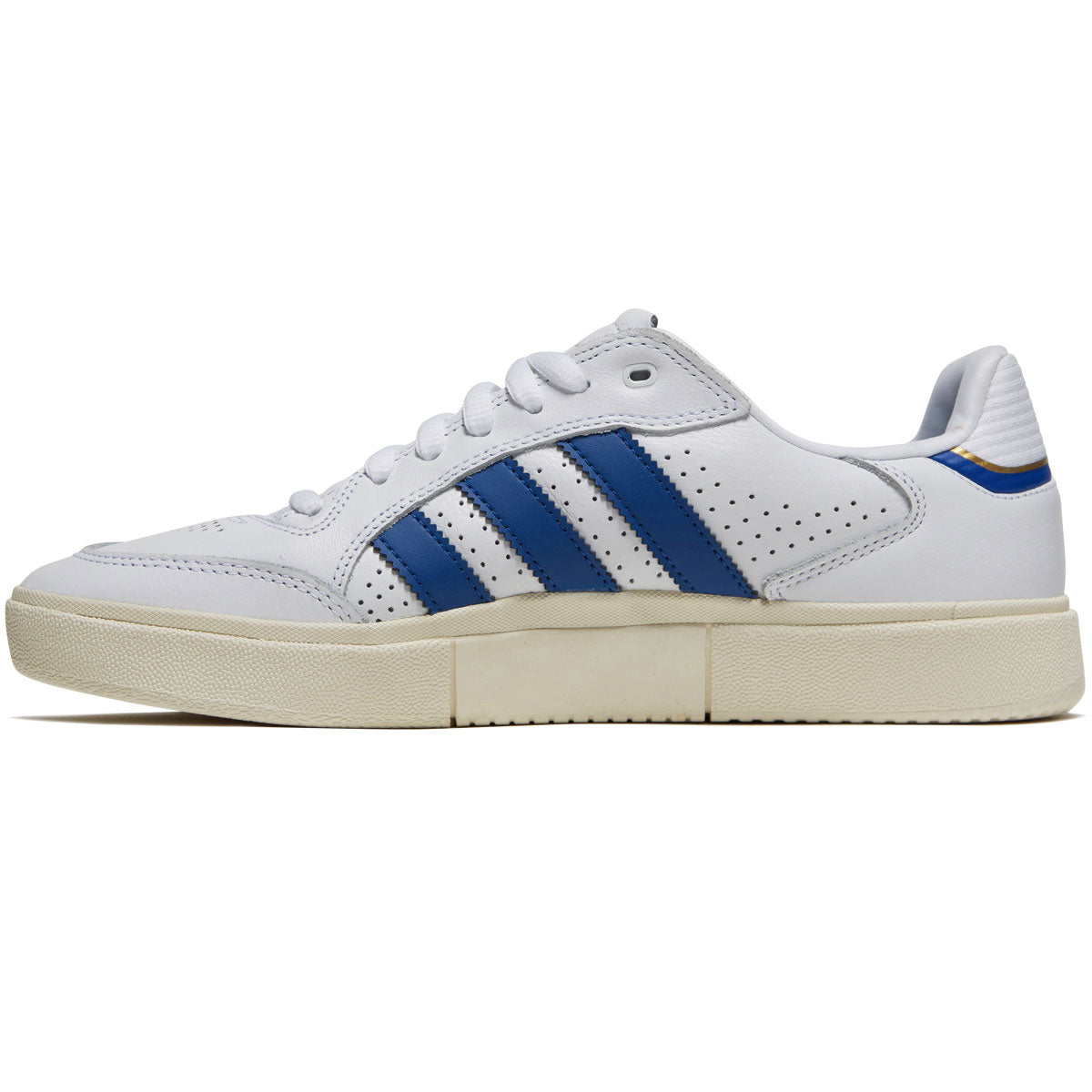 Adidas Tyshawn Low Shoes - White/Royal Blue/Chalk White image 2