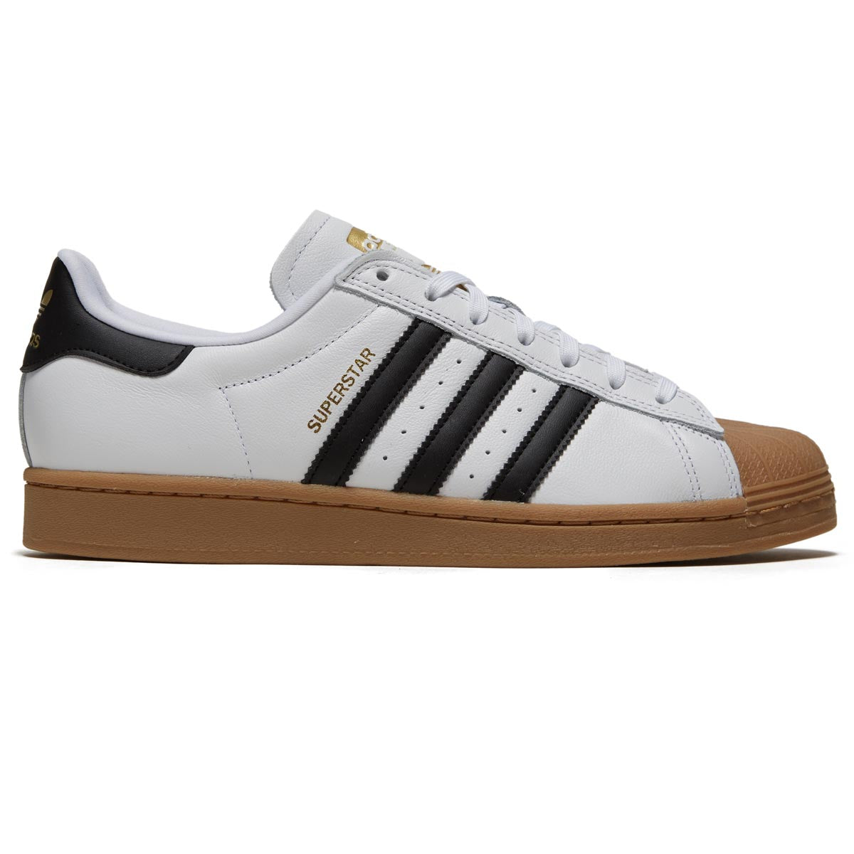 Adidas Superstar ADV Shoes - White/Black/Gum image 1