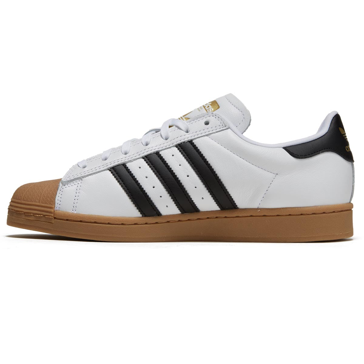 Adidas Superstar ADV Shoes - White/Black/Gum image 2