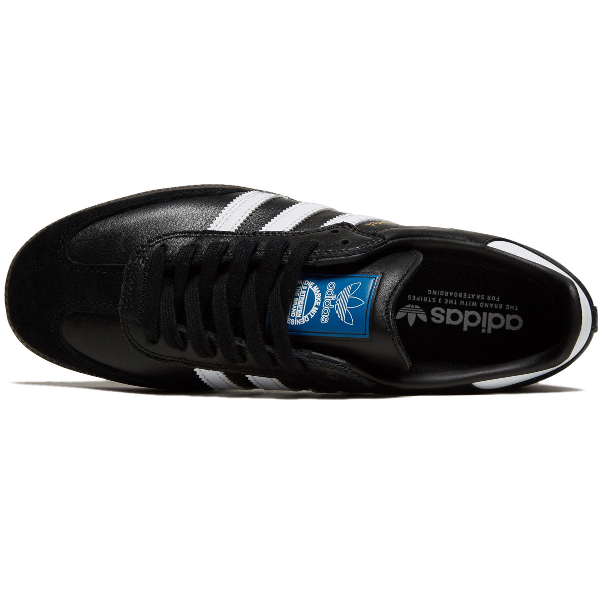 Adidas Samba ADV Shoes - New Black/White/Gum – Daddies Board Shop