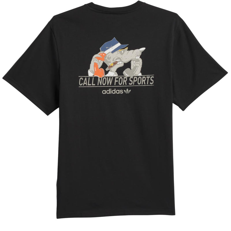 Adidas Call Sports Pocket T-Shirt - Black