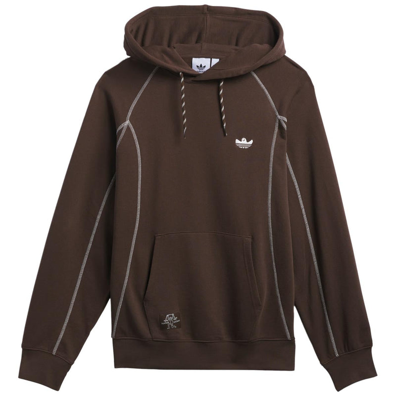 Adidas Shmoo Fw Hoodie - Dark Brown/Core White