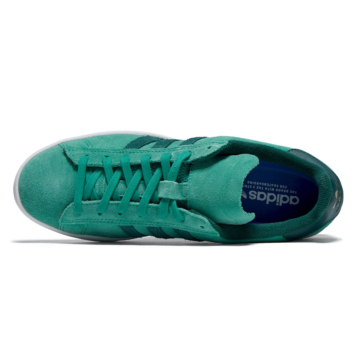 Adidas Campus Adv Shoes - Court Green/Core Green/Ftwr White – Daddies Board Shop