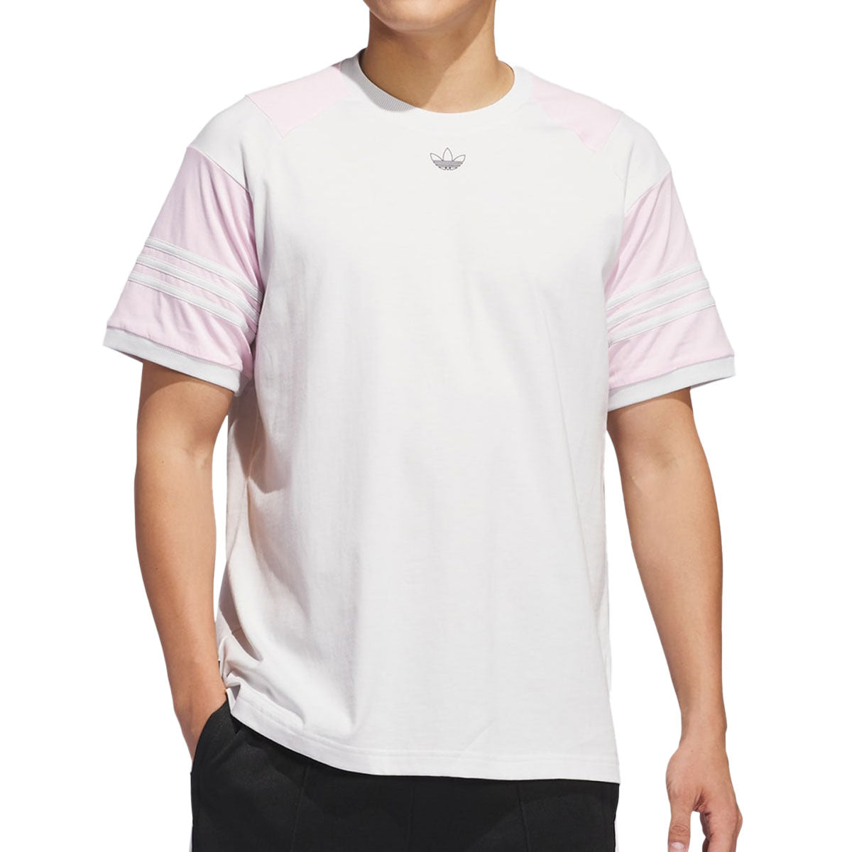 Adidas Tyshawn T-Shirt - Crystal White/Pink – Daddies Board Shop