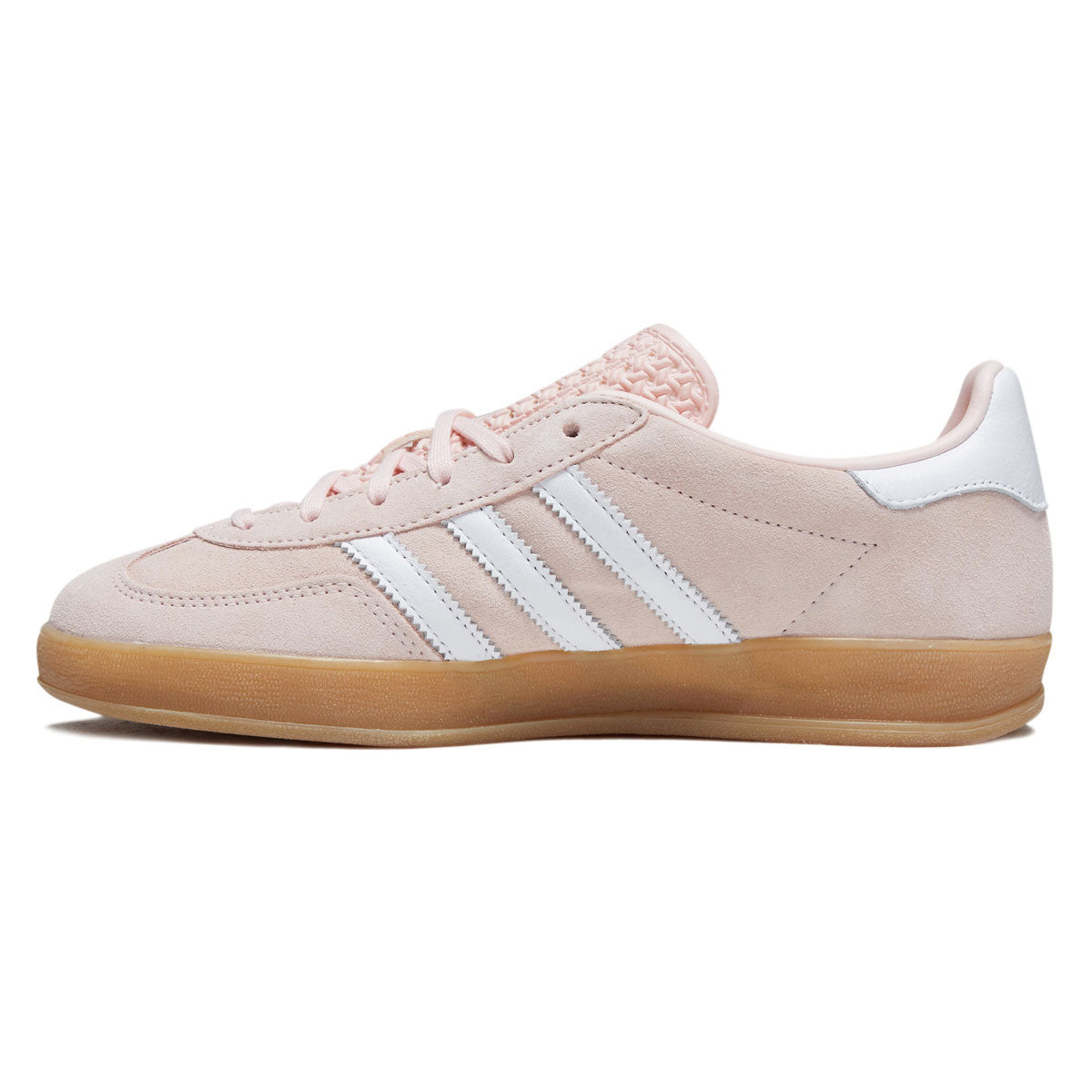 Adidas Womens Gazelle Indoor Shoes - Sandy Pink/Ftwr White/Gum image 2