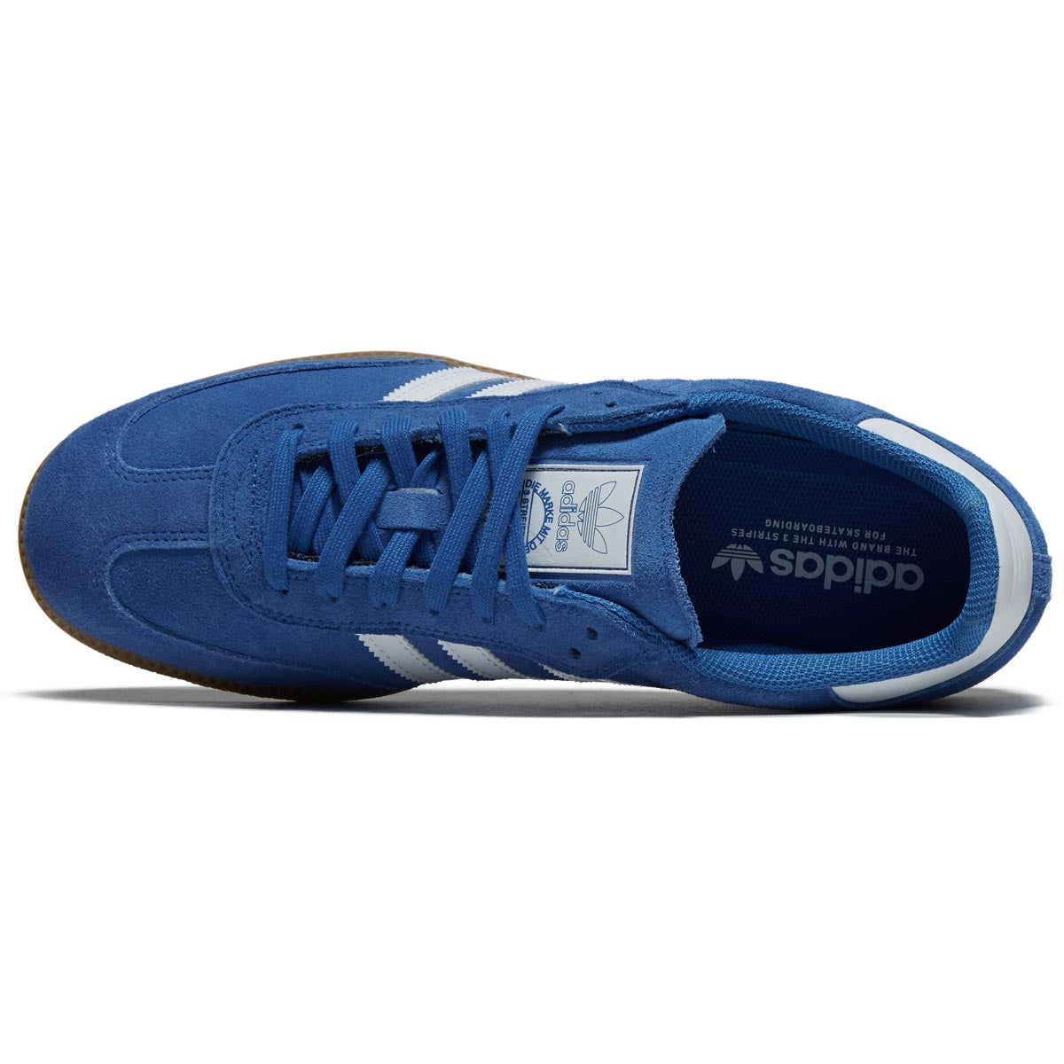Adidas Samba ADV Shoes - Bluebird/Ftwr White/Gold – Daddies Board Shop