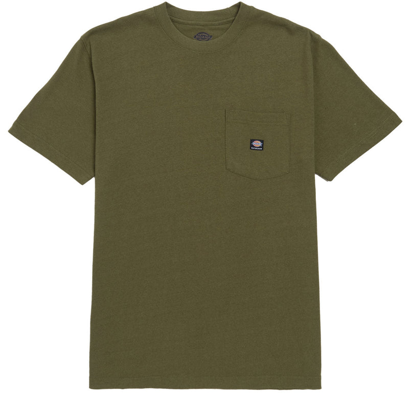 Dickies Heavyweight Pocket T-Shirt - Dark Olive