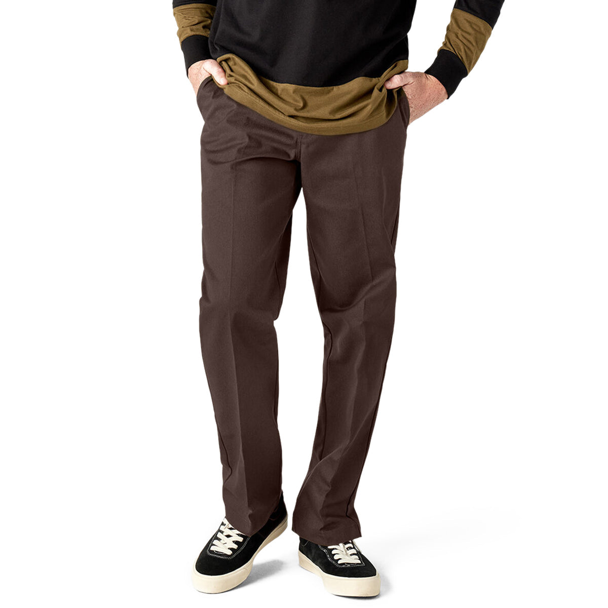 Dickies Regular Twill Skate Pants - Chocolate Brown image 4