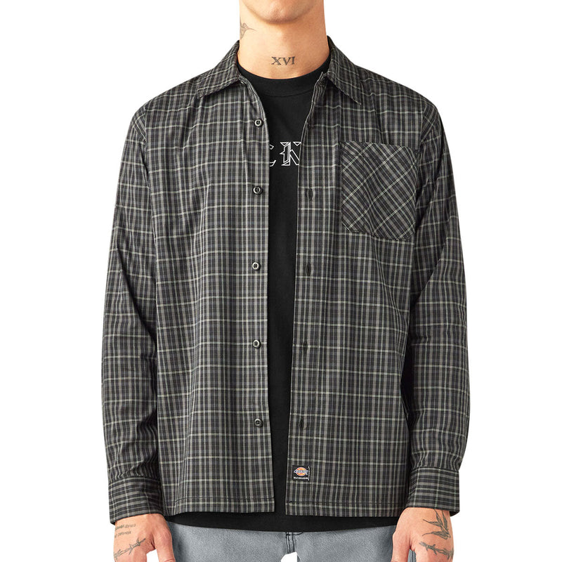 Dickies Skateboarding Long Sleeve Flex Shirt - Black