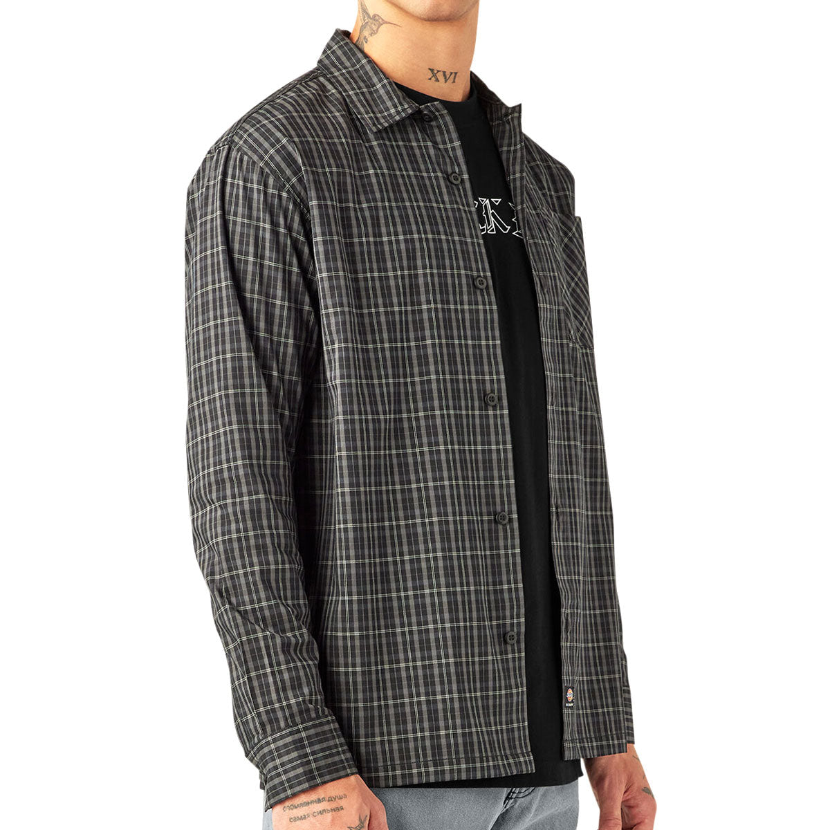 Dickies Skateboarding Long Sleeve Flex Shirt - Black – Daddies Board Shop