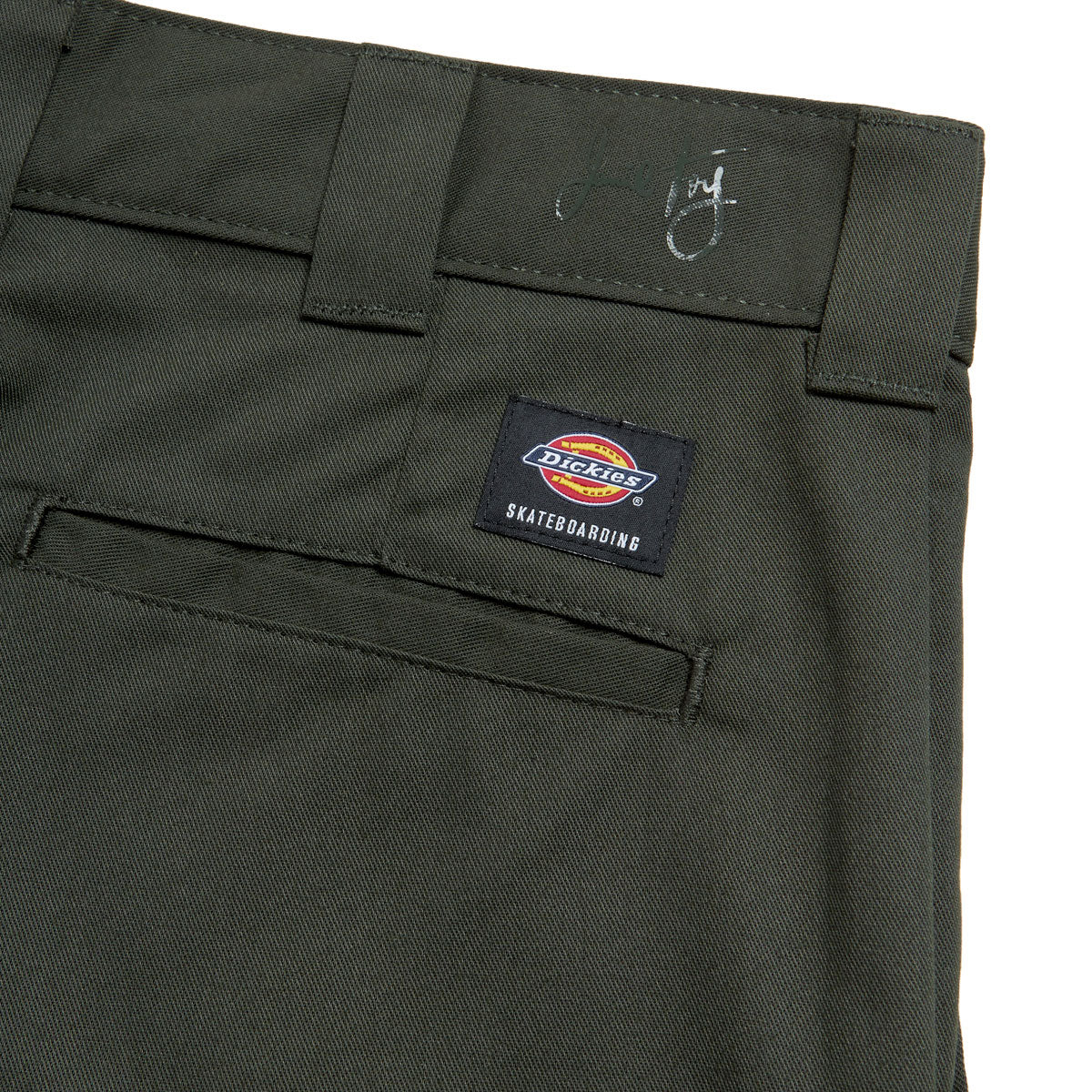 Dickies Jamie Foy Loose Straight Twill Pants - Olive Green 2025 image 3