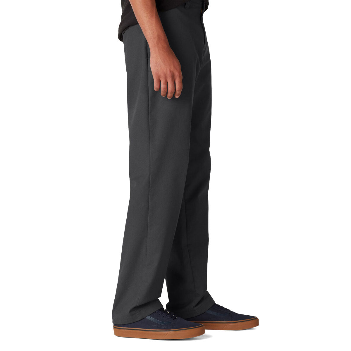 Dickies Slim Straight Twill Skate Pants - Black 2025 – Daddies Board Shop