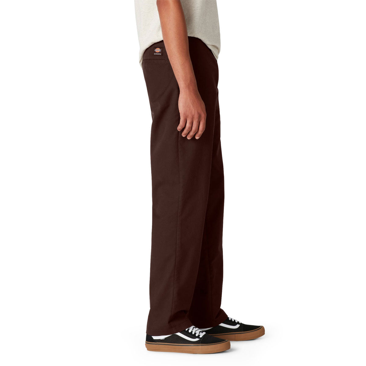 Dickies Slim Straight Twill Skate Pants - Chocolate Brown 2025 image 3
