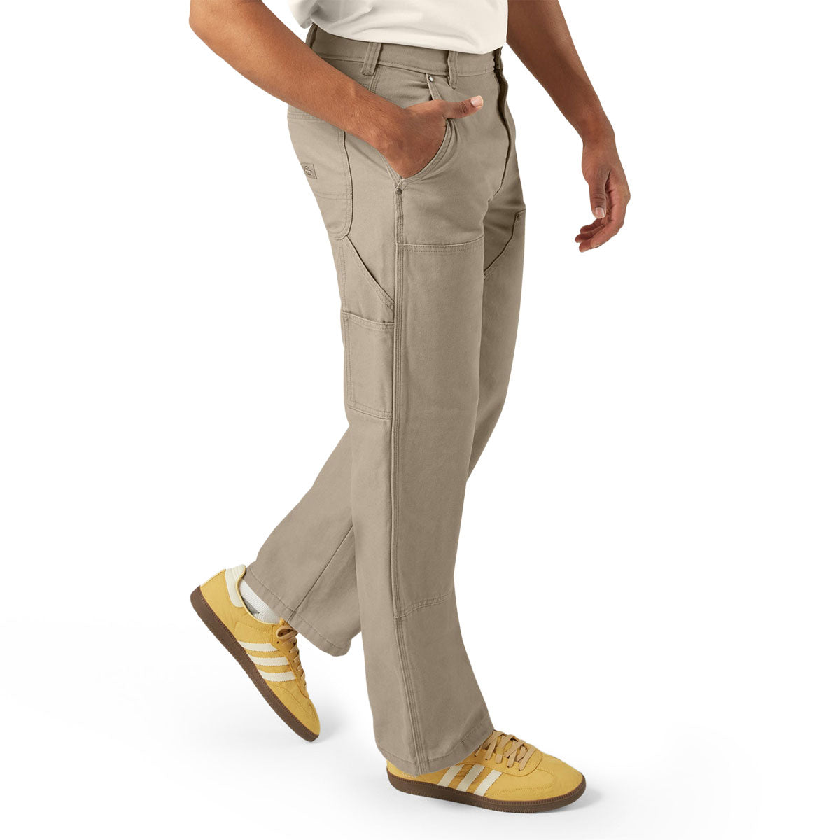 Dickies Double Knee Canvas Carpenter Pants - Desert Sand image 4