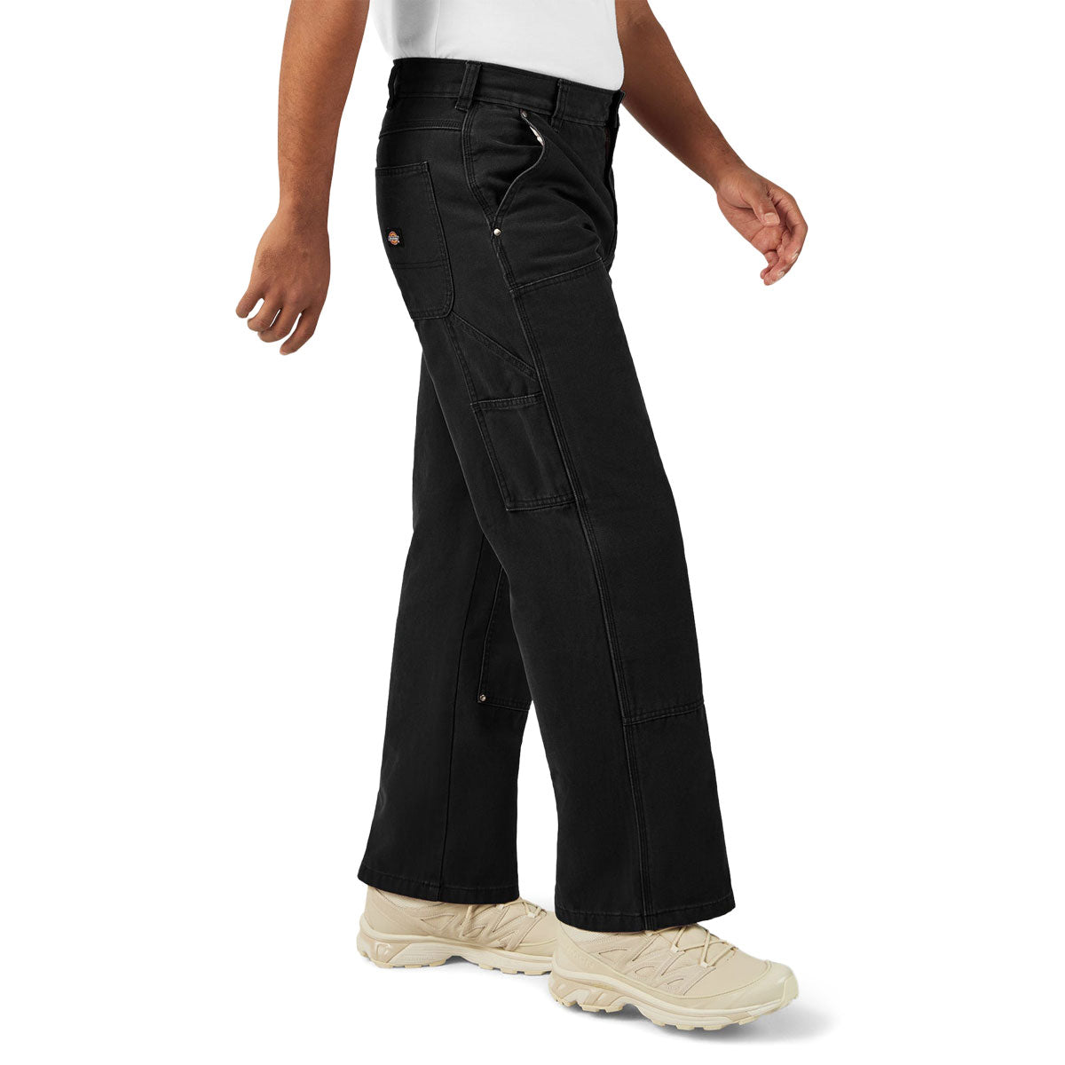 Dickies Double Knee Canvas Carpenter Pants - Black image 4