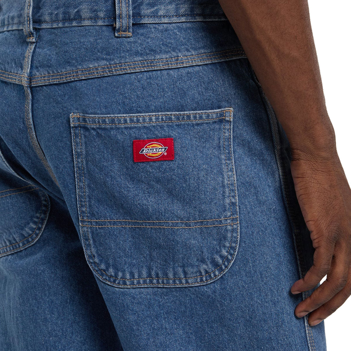 Dickies Relaxed Straight Work Jeans - Classic Blue image 4