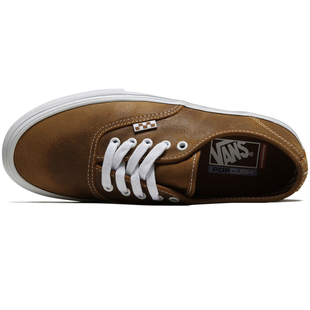 Vans Skate Authentic Shoes - Fatal Floral Golden Brown image 3