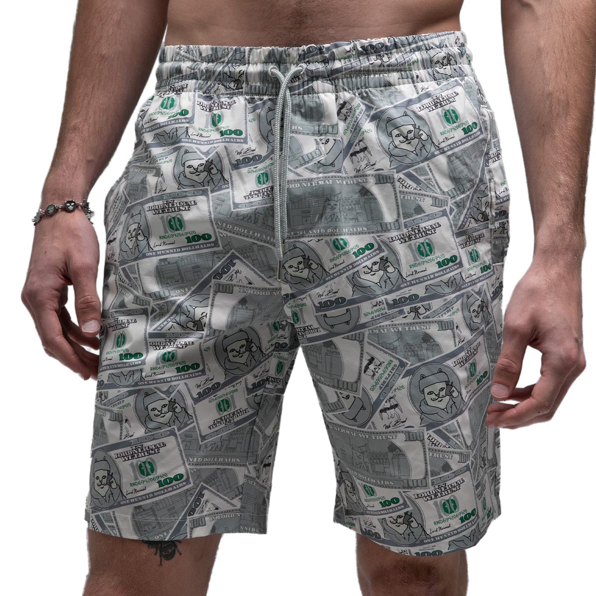 RIPNDIP Moneybag Swim Shorts - Olive image 3
