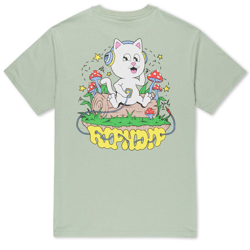 RIPNDIP Shroom Song T-Shirt - Sage