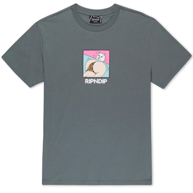 RIPNDIP Peaches And Nerm T-Shirt - Charcoal