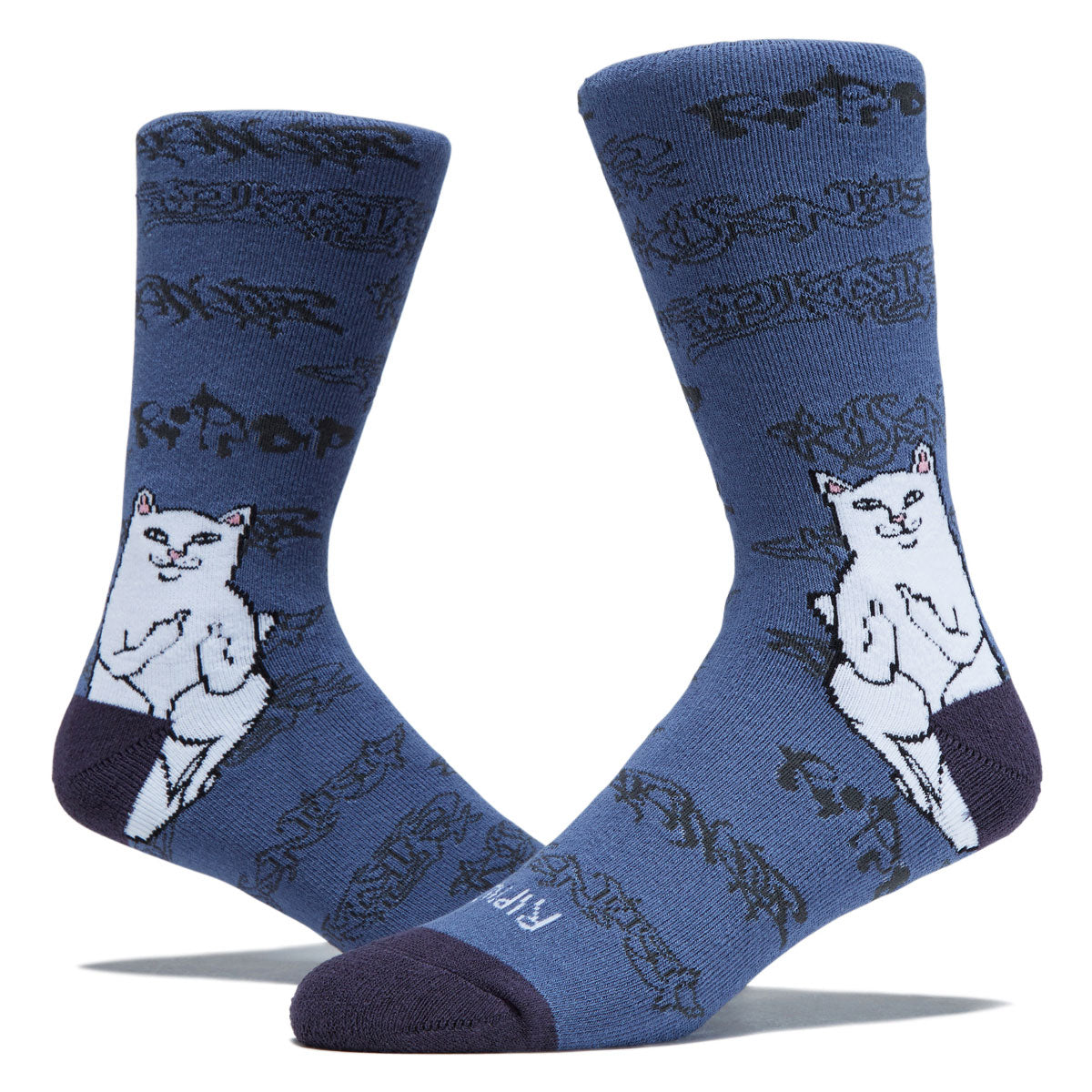 RIPNDIP Lord Nermal Ghost Socks - Slate image 2
