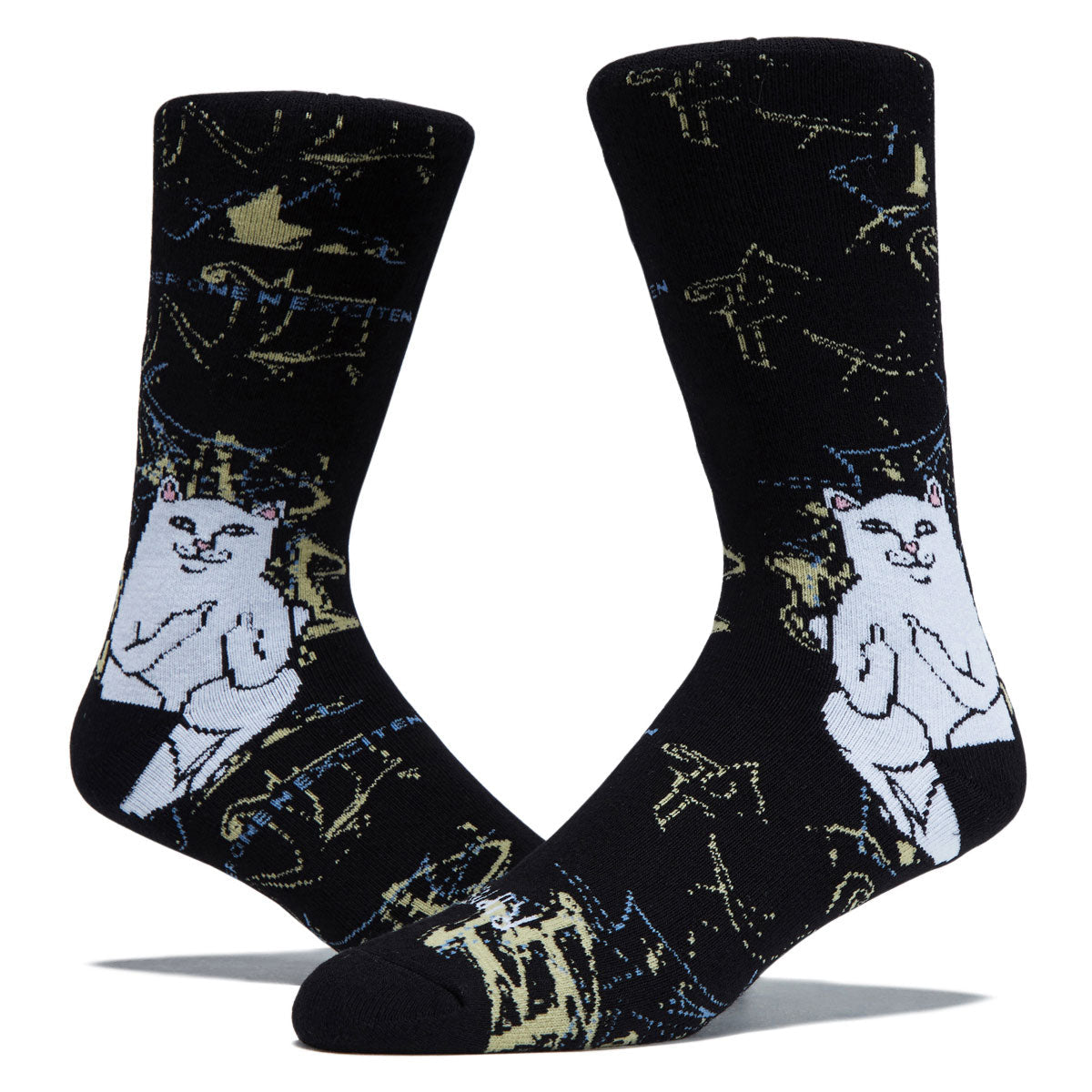 RIPNDIP Lord Nermal Madness Socks - Black image 2