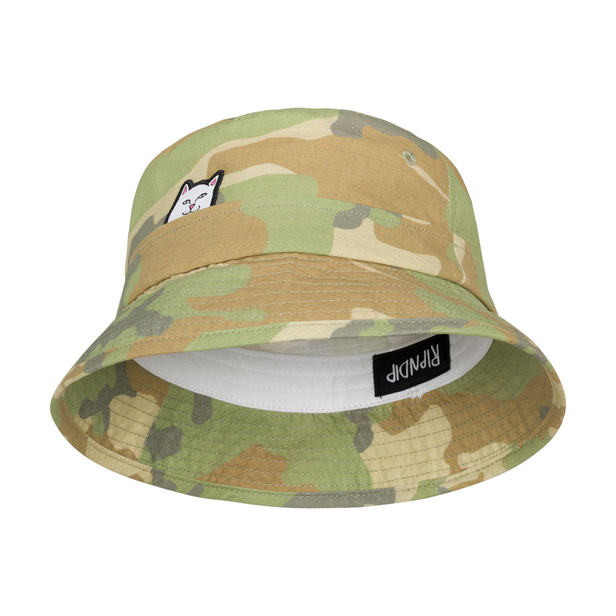 RIPNDIP Lord Nermal Bucket Hat - Camo image 3