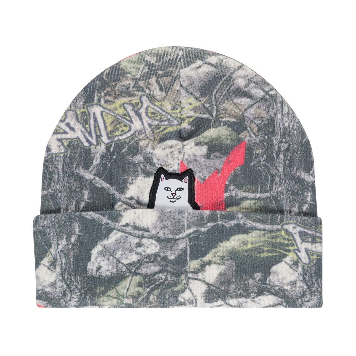 RIPNDIP Lord Nermal Beanie Beanie - Allstar Tree Camo image 1
