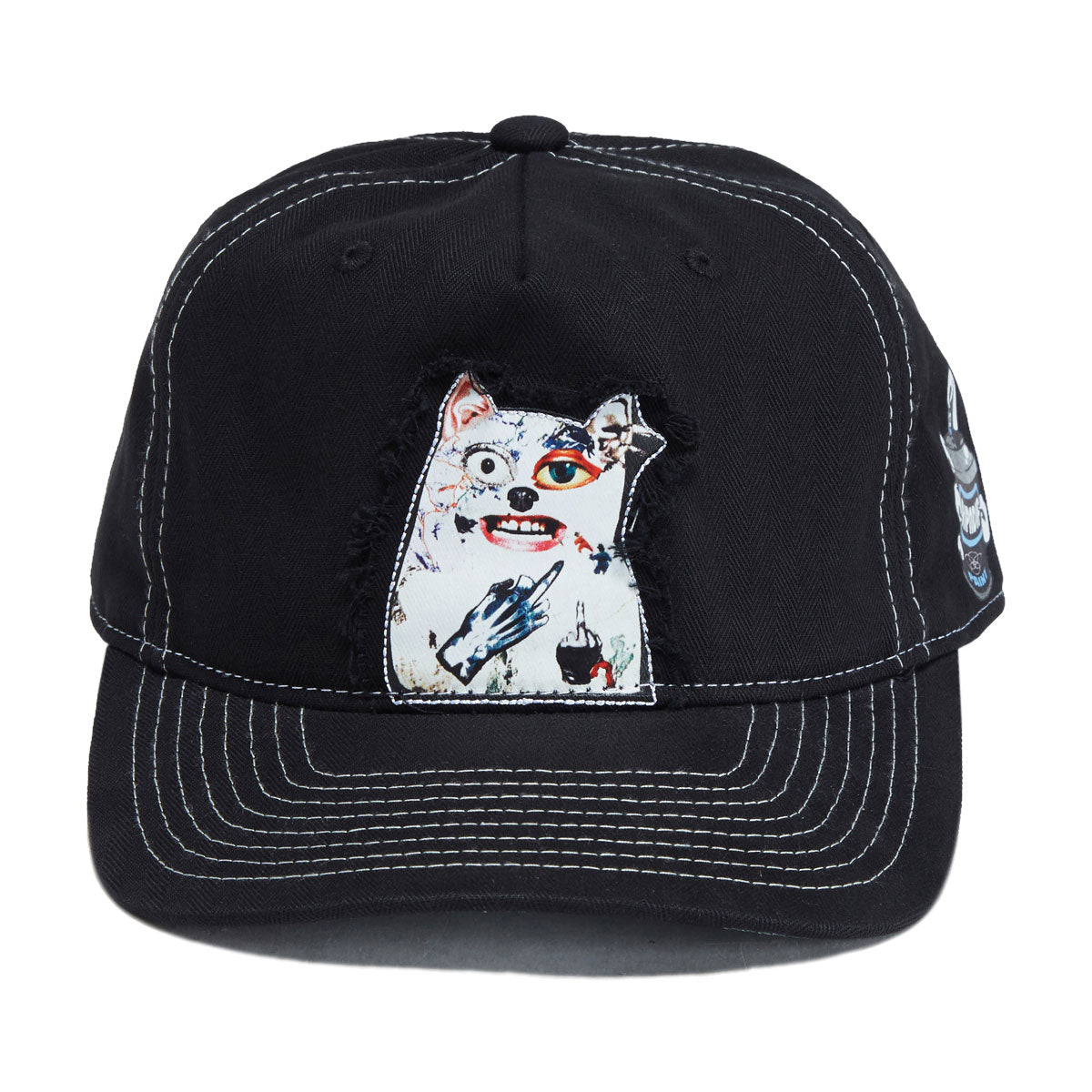 RIPNDIP Lord Nermal Collage Snapback Hat - Black image 5