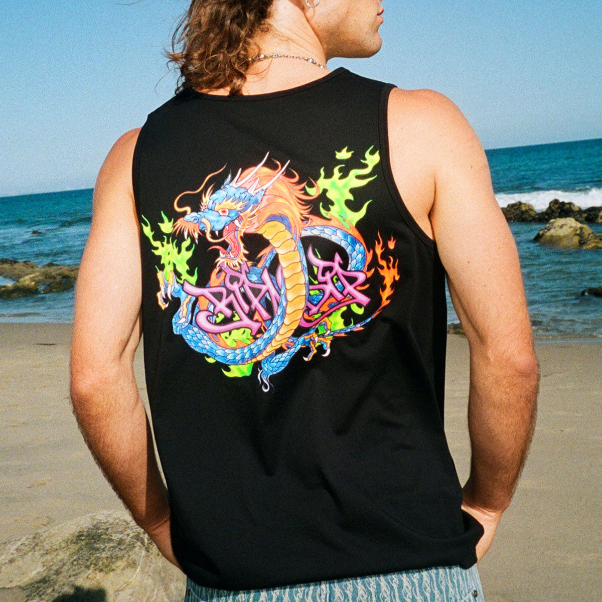 RIPNDIP Dragonology Tank Top - Black image 4