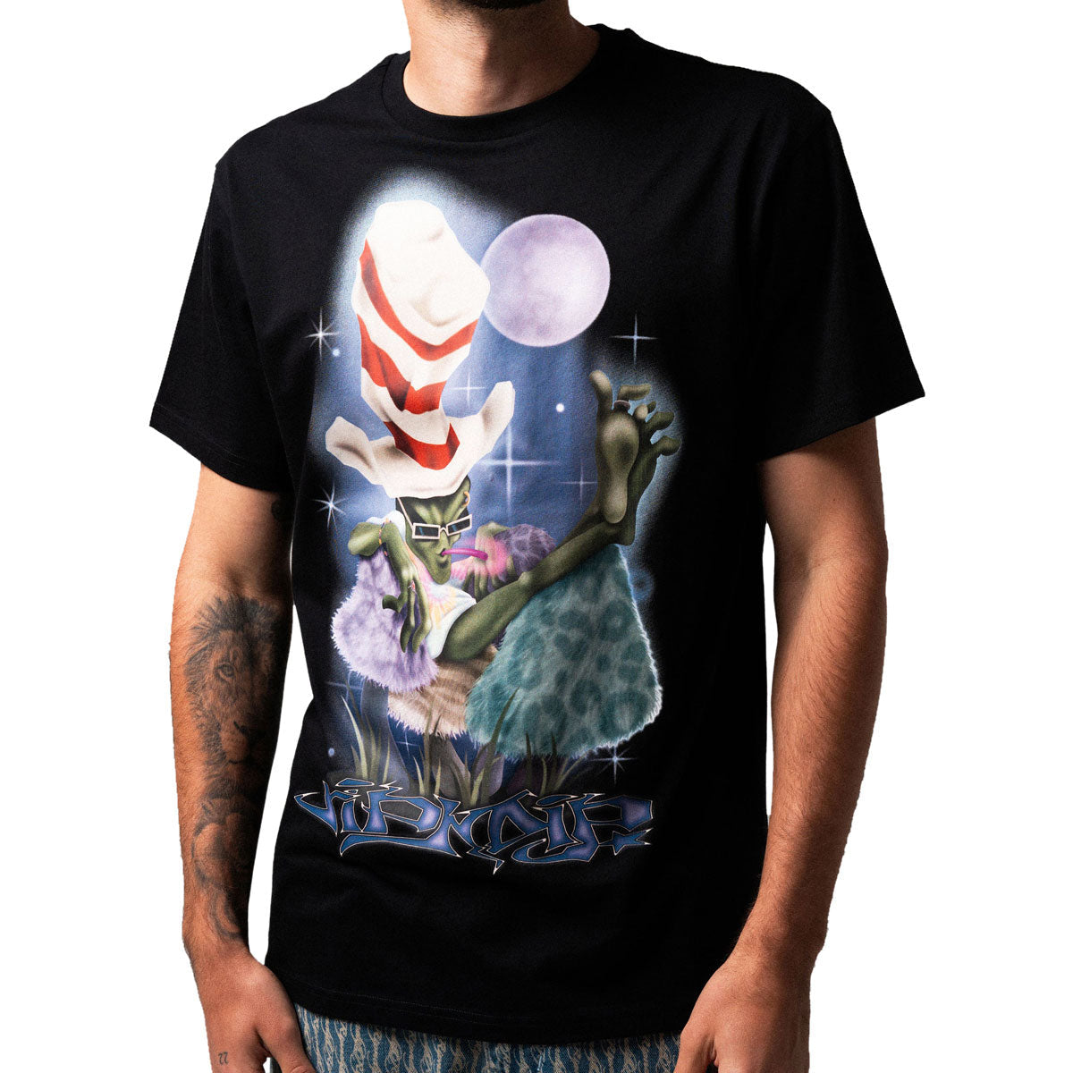 RIPNDIP Big Poe T-Shirt - Black image 2