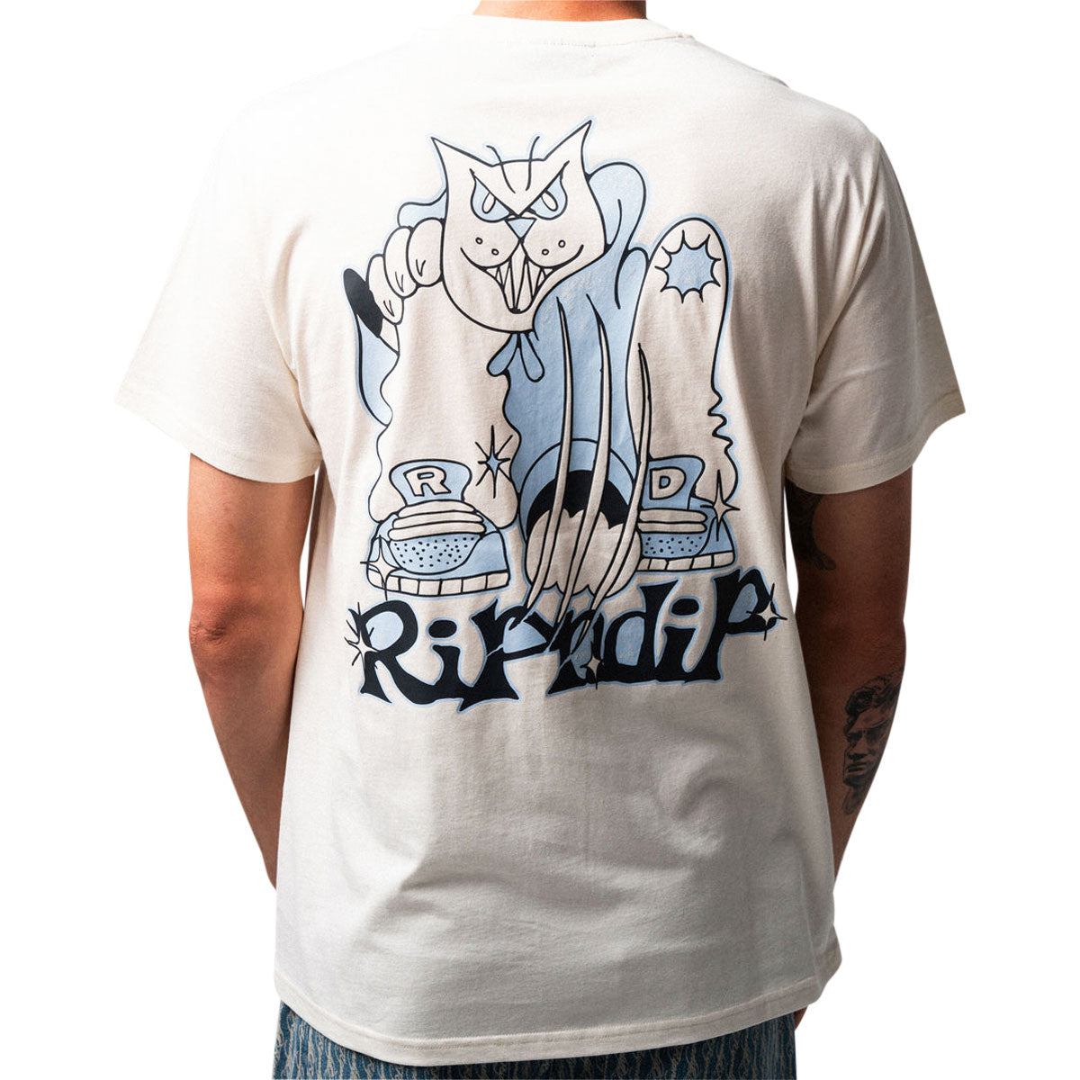 RIPNDIP Claws T-Shirt - Bone image 3