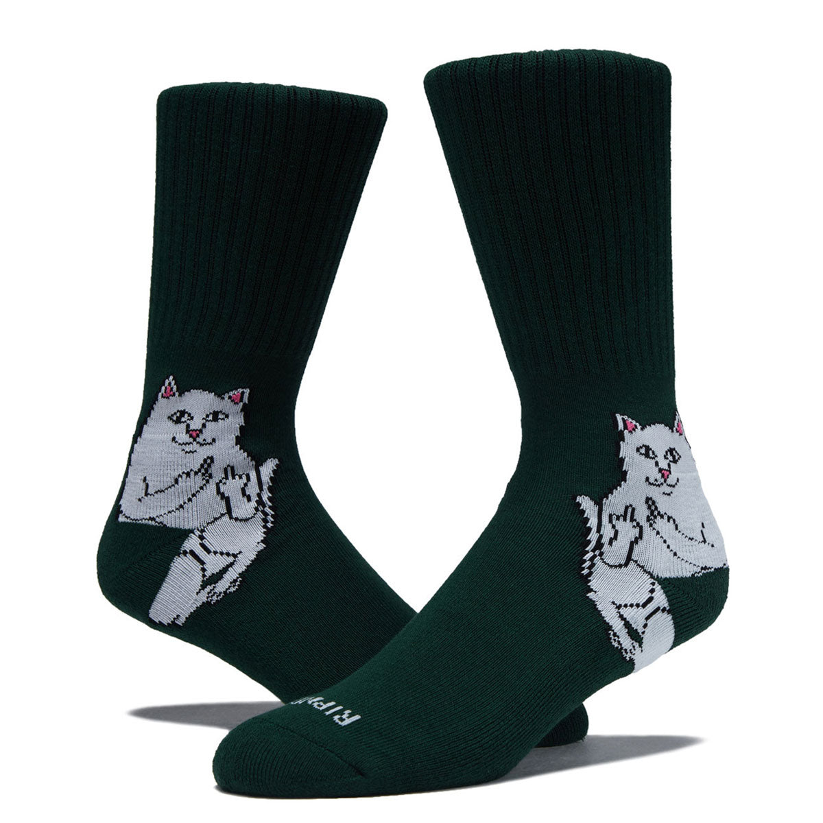 RIPNDIP Lord Nermal Socks - Hunter Green image 2