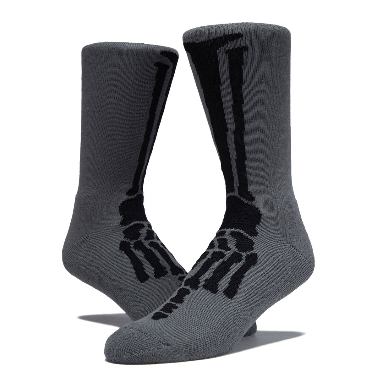 RIPNDIP Skelly Nerm Socks - Charcoal image 2