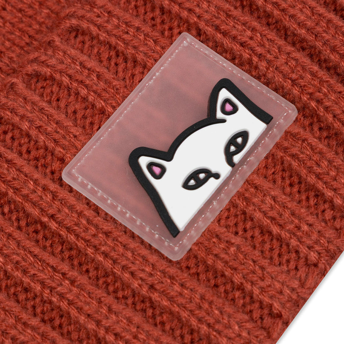 RIPNDIP Peeking Beanie - Burnt Orange image 2
