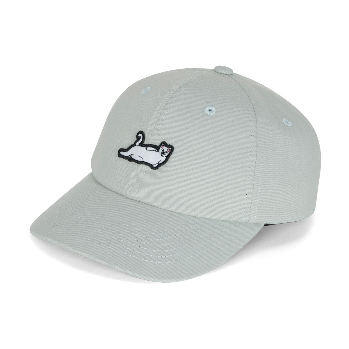 RIPNDIP Catstanza Dad Hat - Sage Grey image 1
