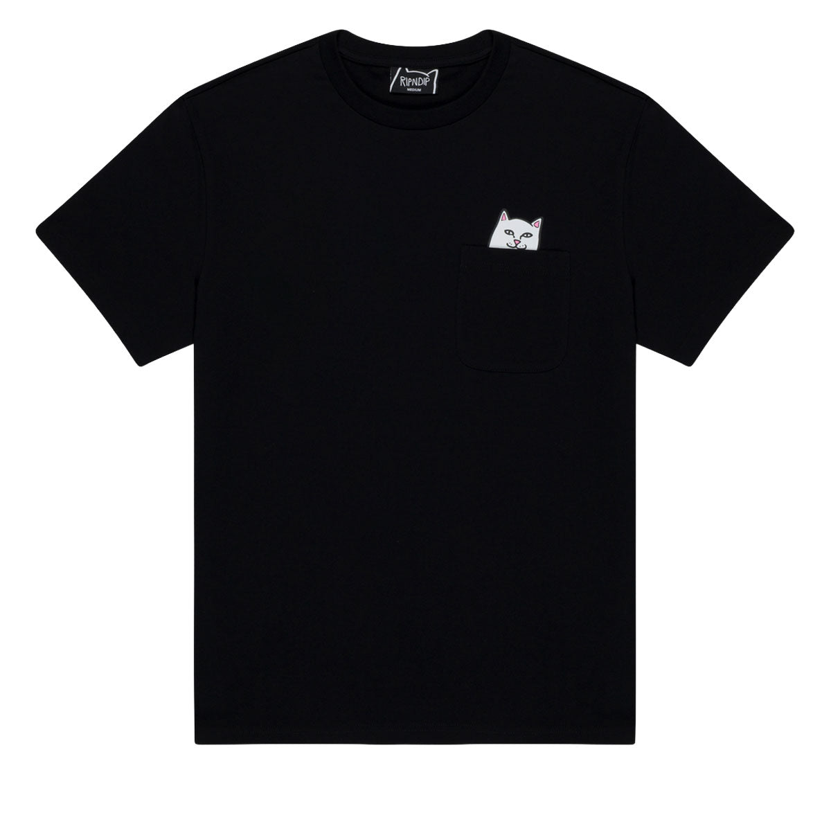 RIPNDIP Incepted Pocket T-Shirt - Black image 1