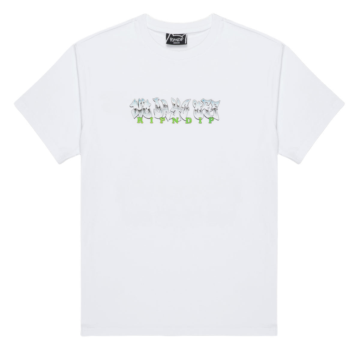 RIPNDIP Karate Kat T-Shirt - White image 1